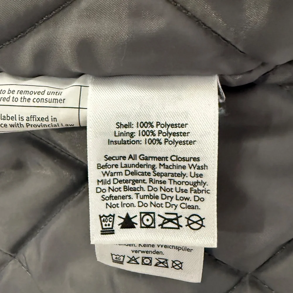 Eddie Bauer Women’s L Tall Purple 3-in-1 Jacket w/ Removable Liner - Picture 8 of 13